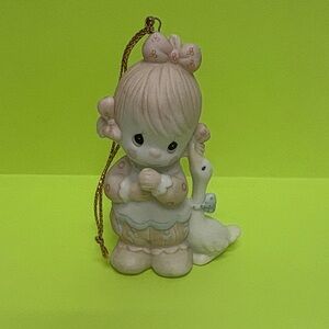 Precious Moments “Waddle I do without you” Charming Cream Figurine with Goose